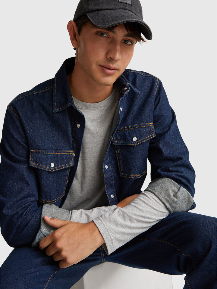 T-SHIRT L/S Herren image number 3